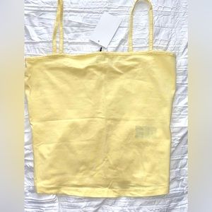 Square neck tank top